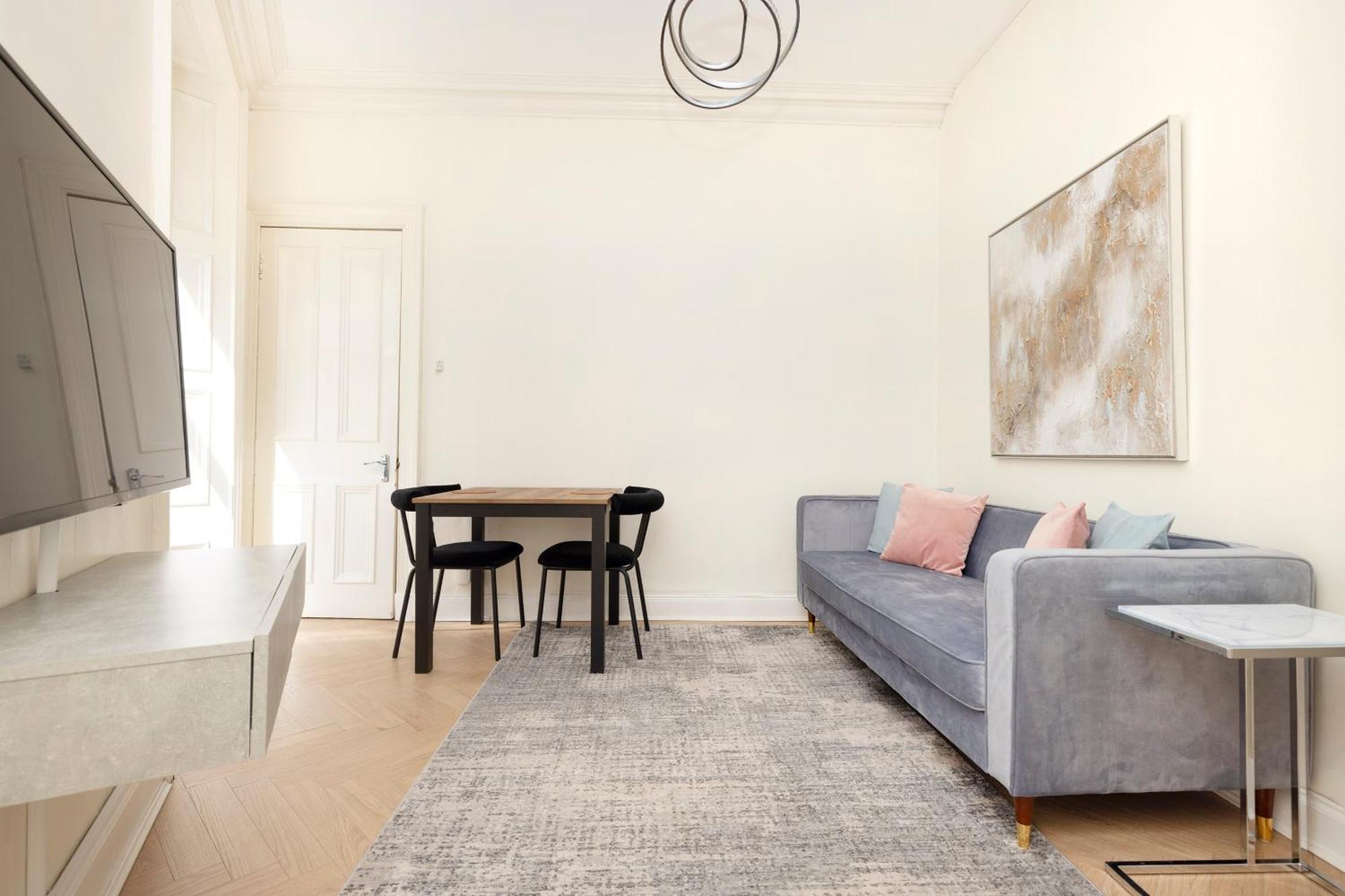 Apartament Joivy Modern Flat In City Centre - For Up To 3 Guests Edynburg Zewnętrze zdjęcie